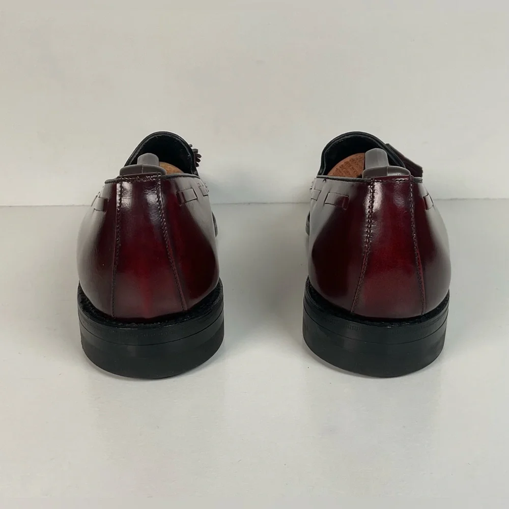 Vintage Florsheim Imperial Tassel Loafers | Tuscany Bordeaux | Men’s 10.5 AA